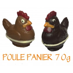 Poule Panier Noir